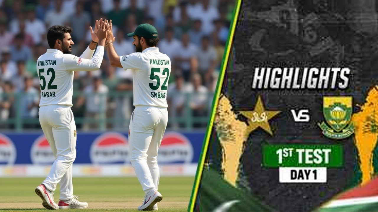 Shan Masood Leads Pakistan to 313/5 as Babar Azam Falters in 1st Test vs South Africa